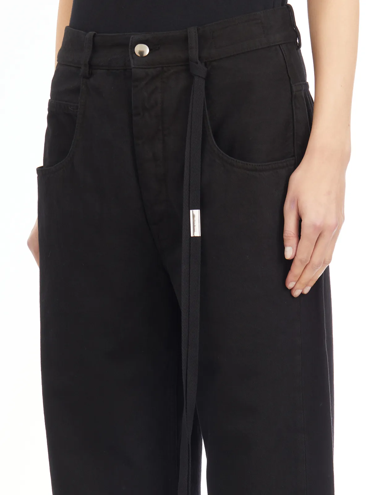 ANN DEMEULEMEESTER  PANTALONI CLAIRE IN DENIM 