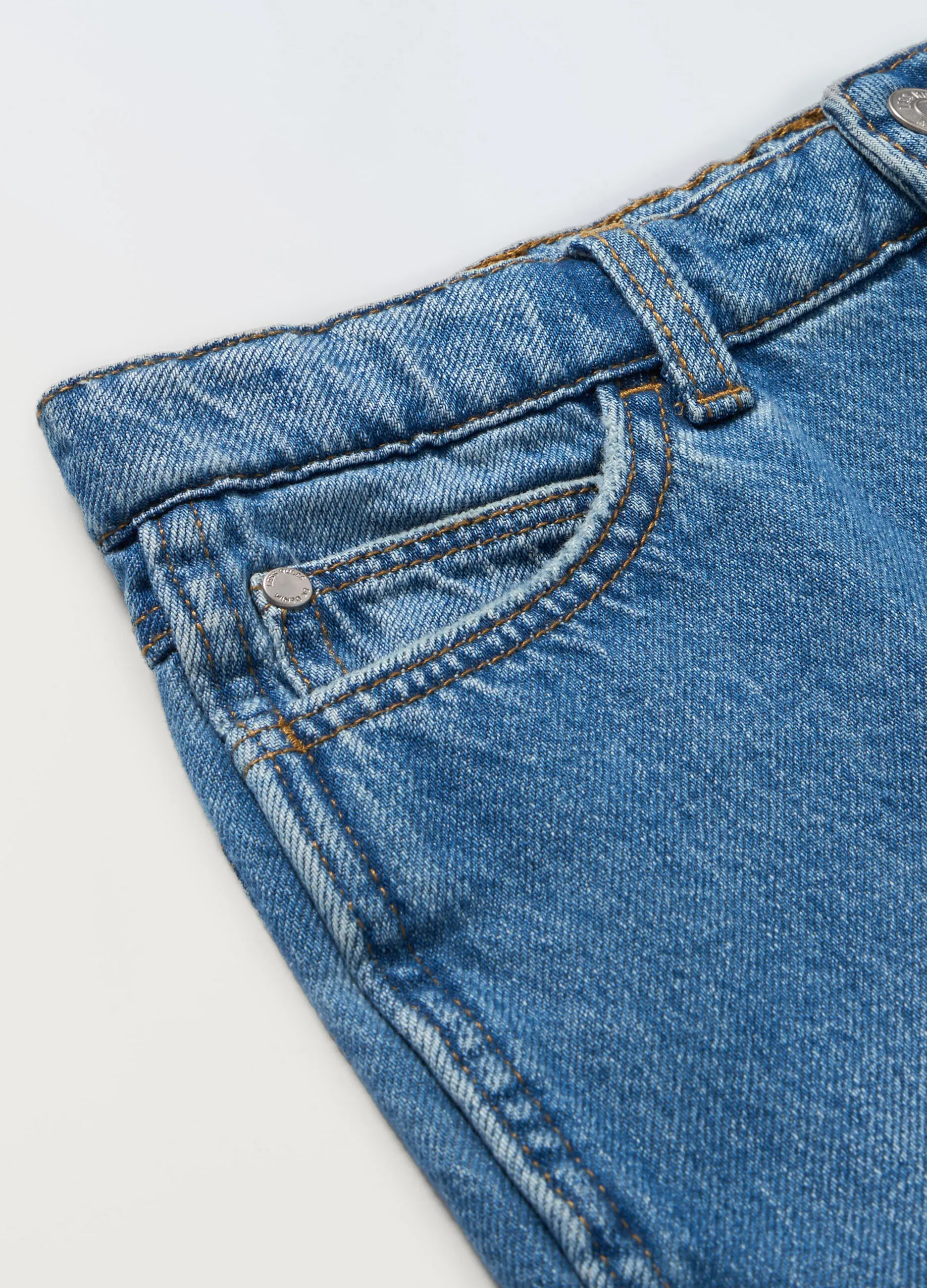 BLUKIDS  Pantaloni in denim di puro cotone ragazzo