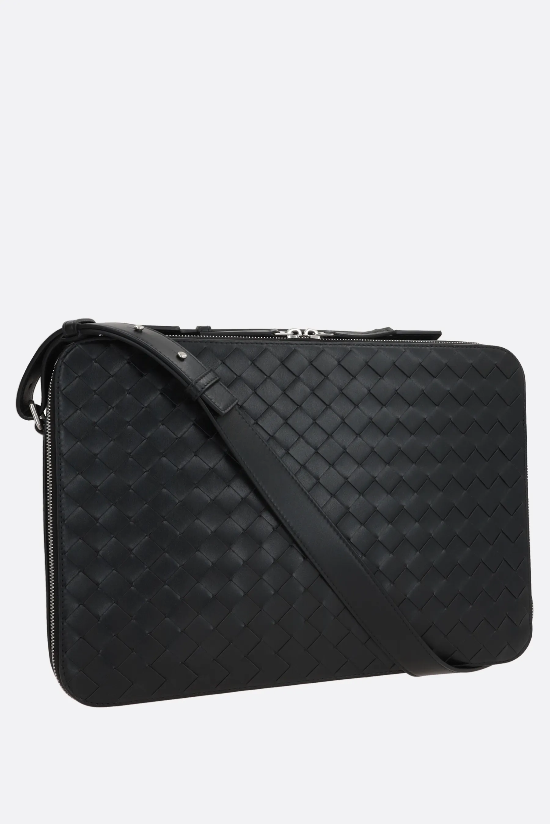  BOTTEGA VENETA borsa business Getaway slim in Intrecciato VN 