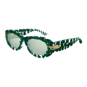   Bottega Veneta BV1322S - 003 Verde | Occhiale Da Sole Donna 