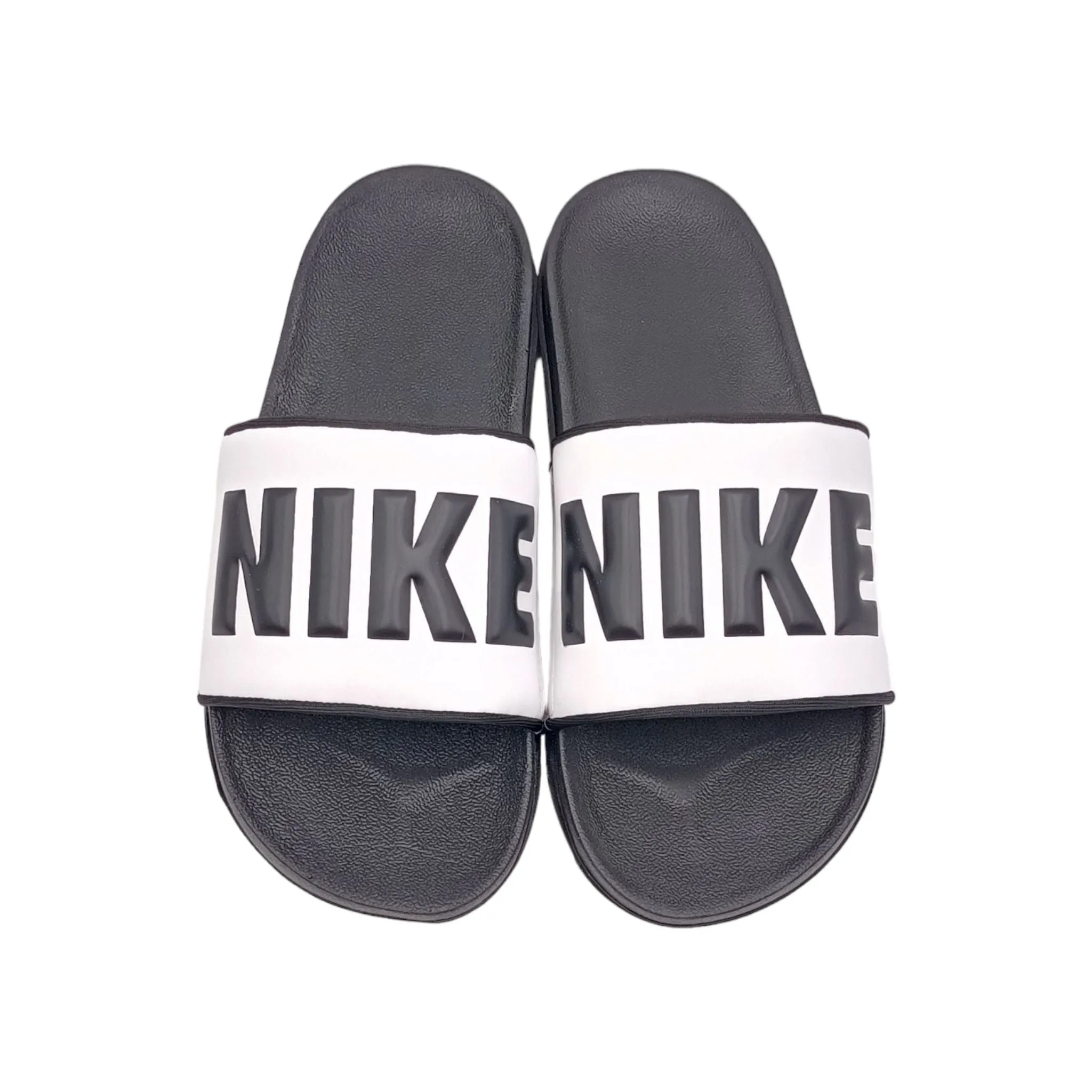 Ciabatte Donna ecopelle Nike Offcourt black black-summit white