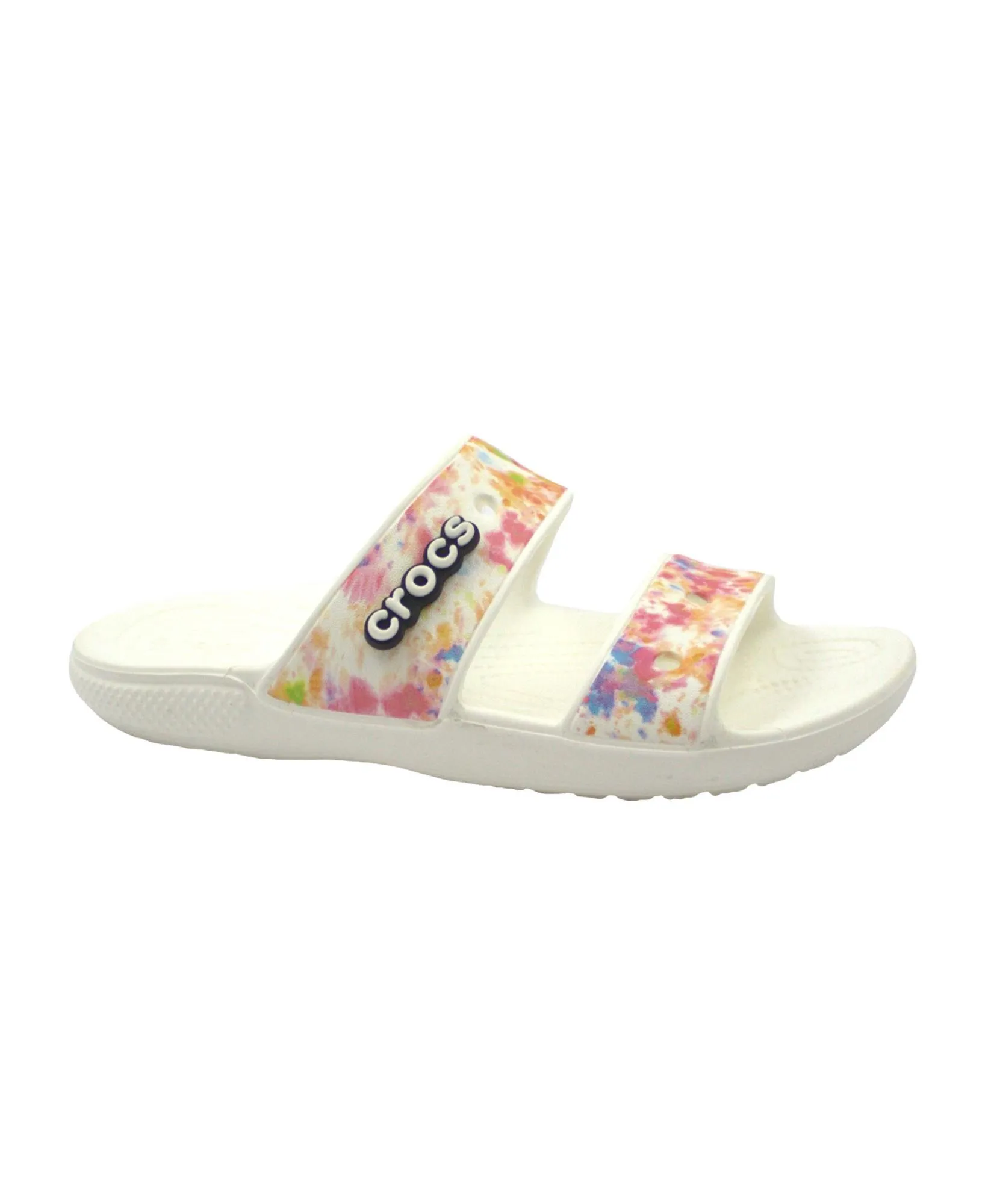 CROCS CLASSIC TIEDYE 207283 bianco ciabatte donna gomma