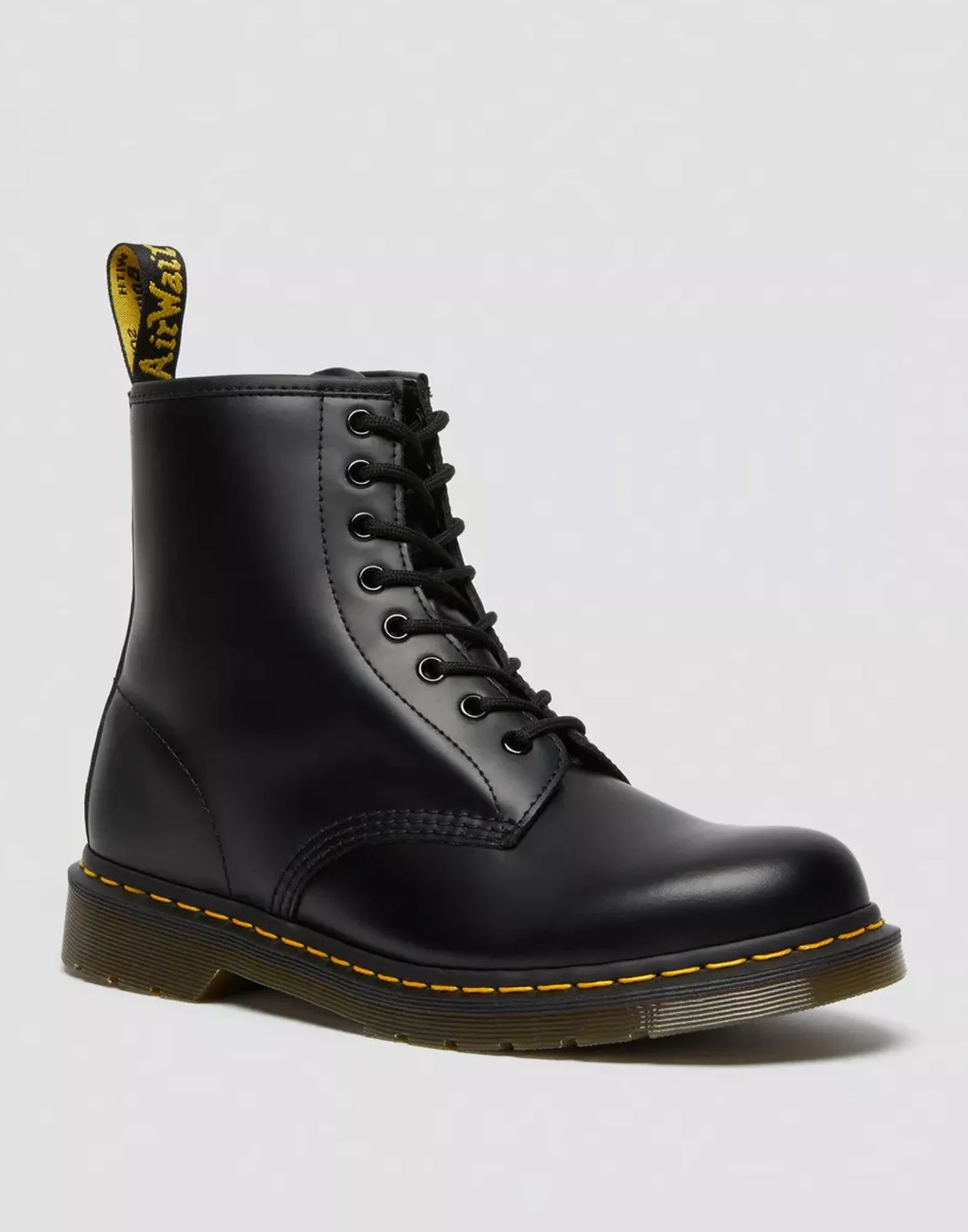 DR. MARTENS Anfibi Stringati 1460 in Pelle Smooth Black