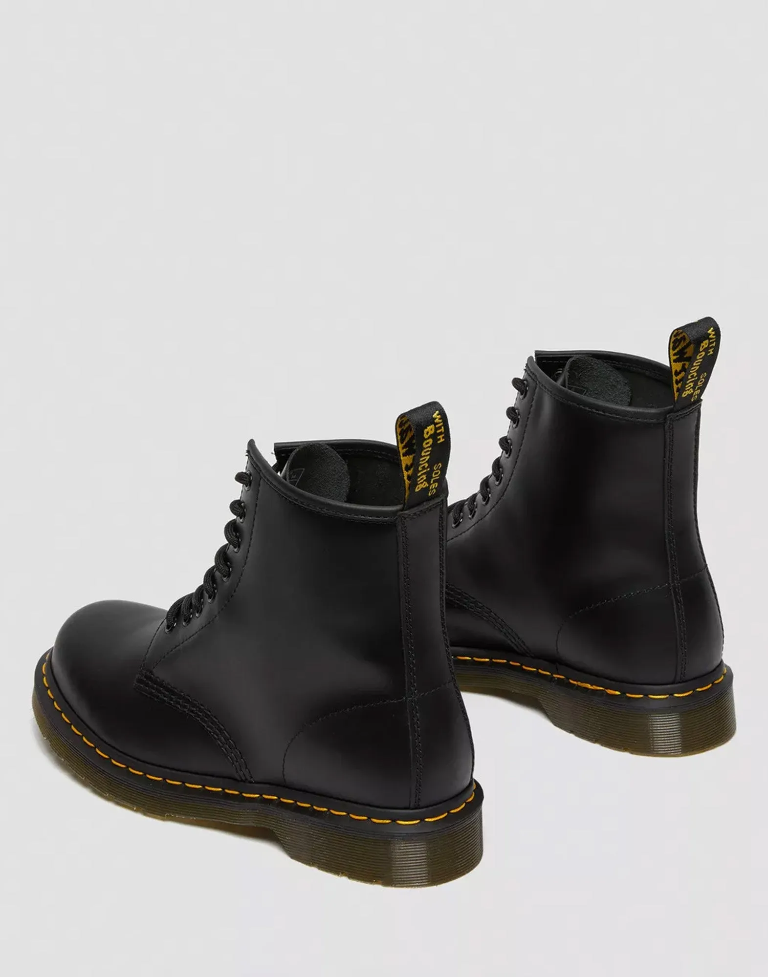 DR. MARTENS Anfibi Stringati 1460 in Pelle Smooth Black