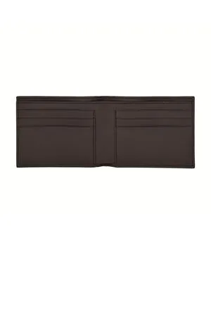 FERRAGAMO Accessori,Portafogli Portafoglio bi-fold in pelle di vitello nero 