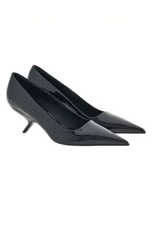 FERRAGAMO Calzature,Decolleté Pumps Eva in pelle di vitello nera 