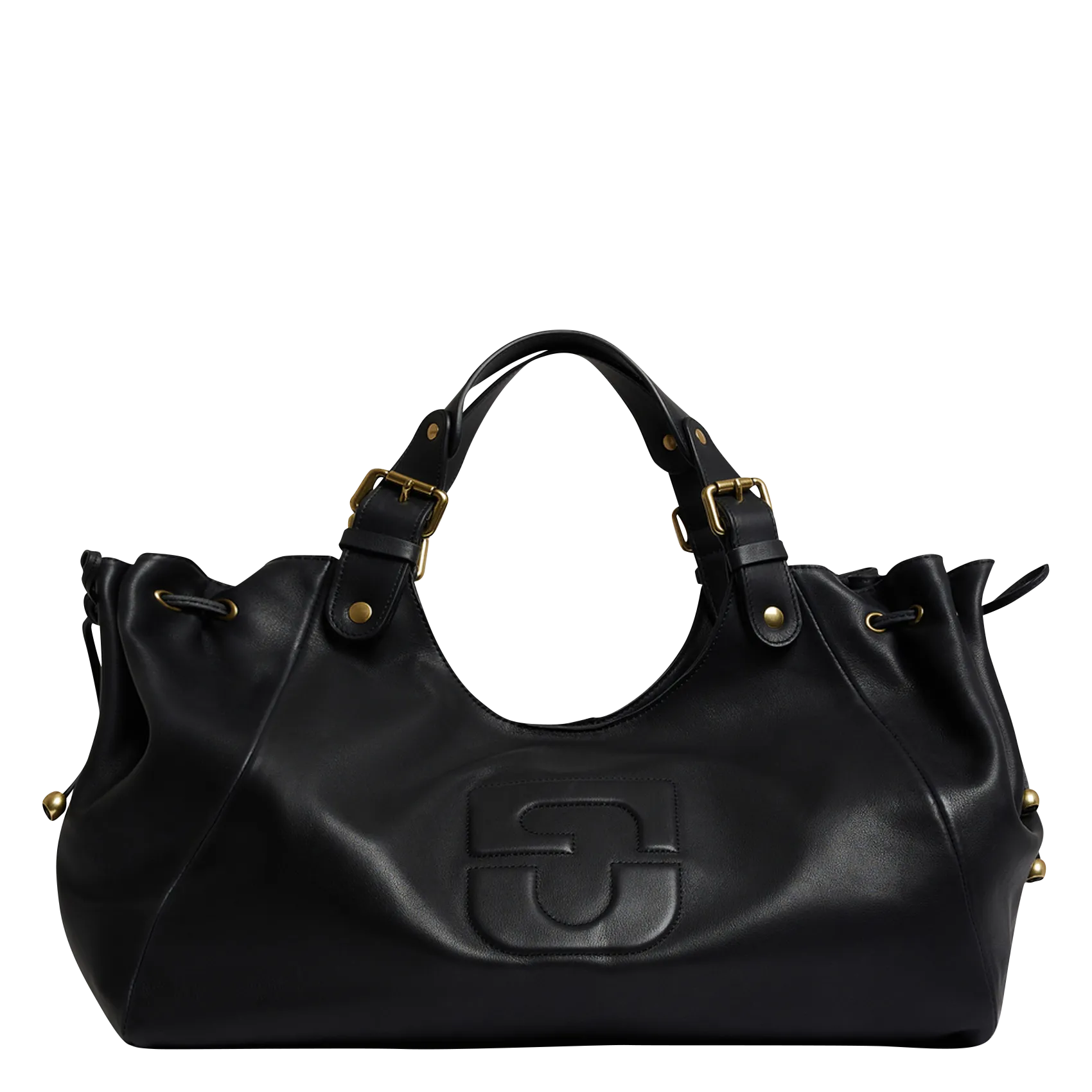  GERARD DAREL   CHIARA GD - Borsa a mano in pelle | Nero