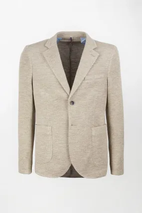 Giacca sportiva Beige Melange