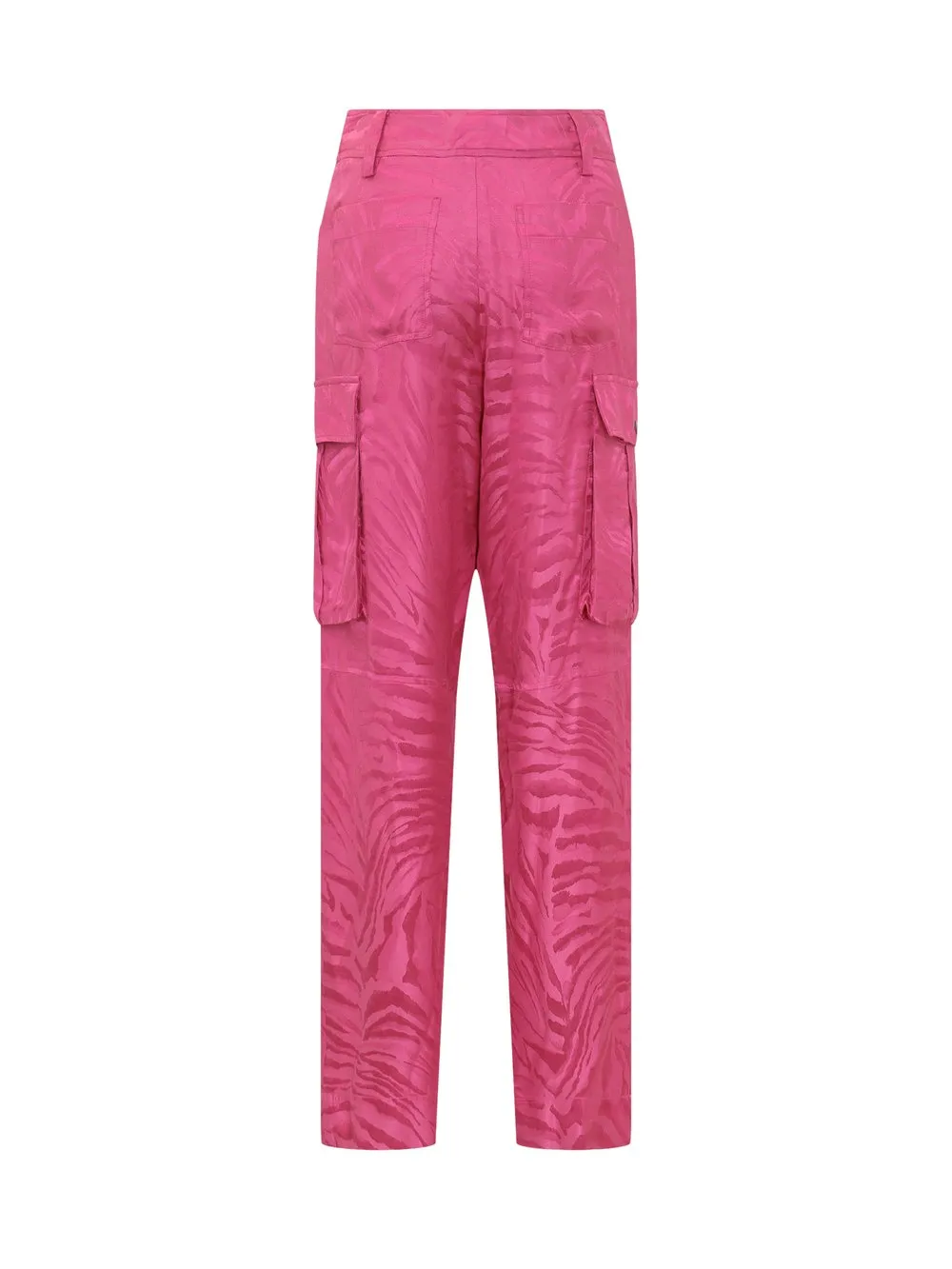 GIUSEPPE DI MORABITO Pantaloni Crop Rosa 