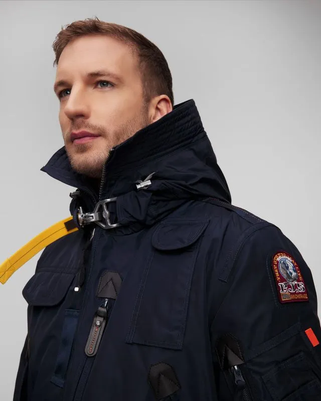 Granatowa kurtka męska Parajumpers Gobi 24WMPMJKMA01-316