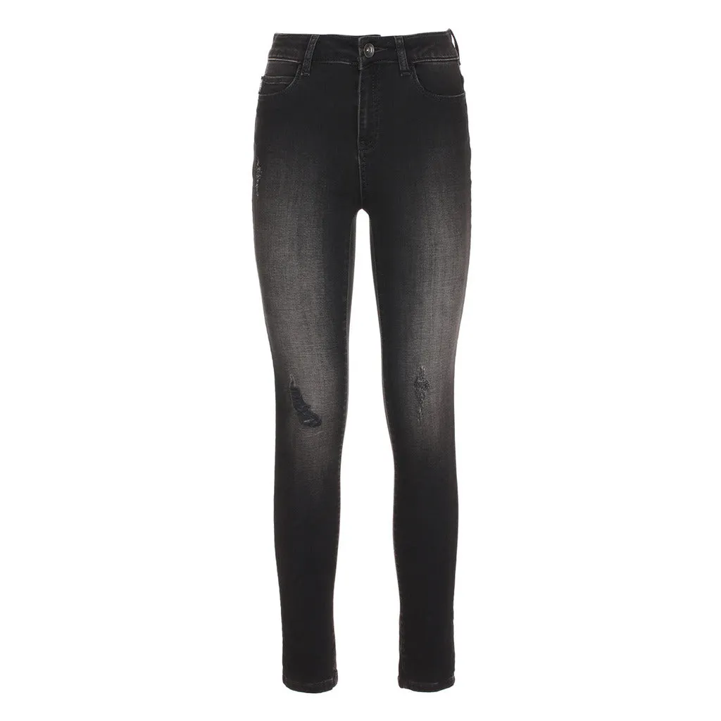 Imperfect pantalone in felpa nero   