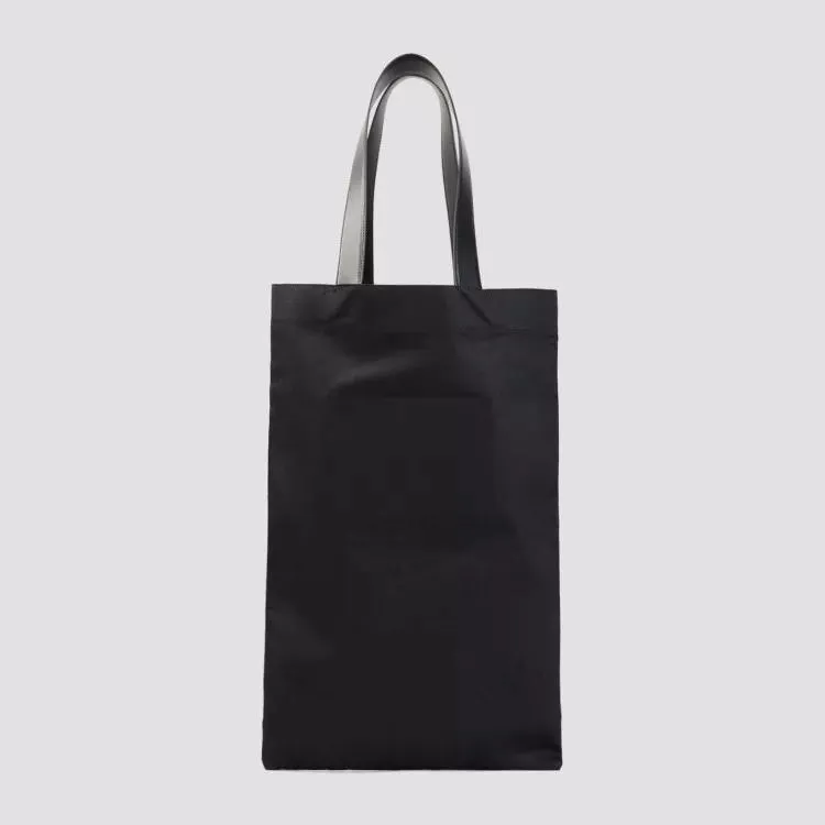 Jil Sander Book Tote In Black Black 