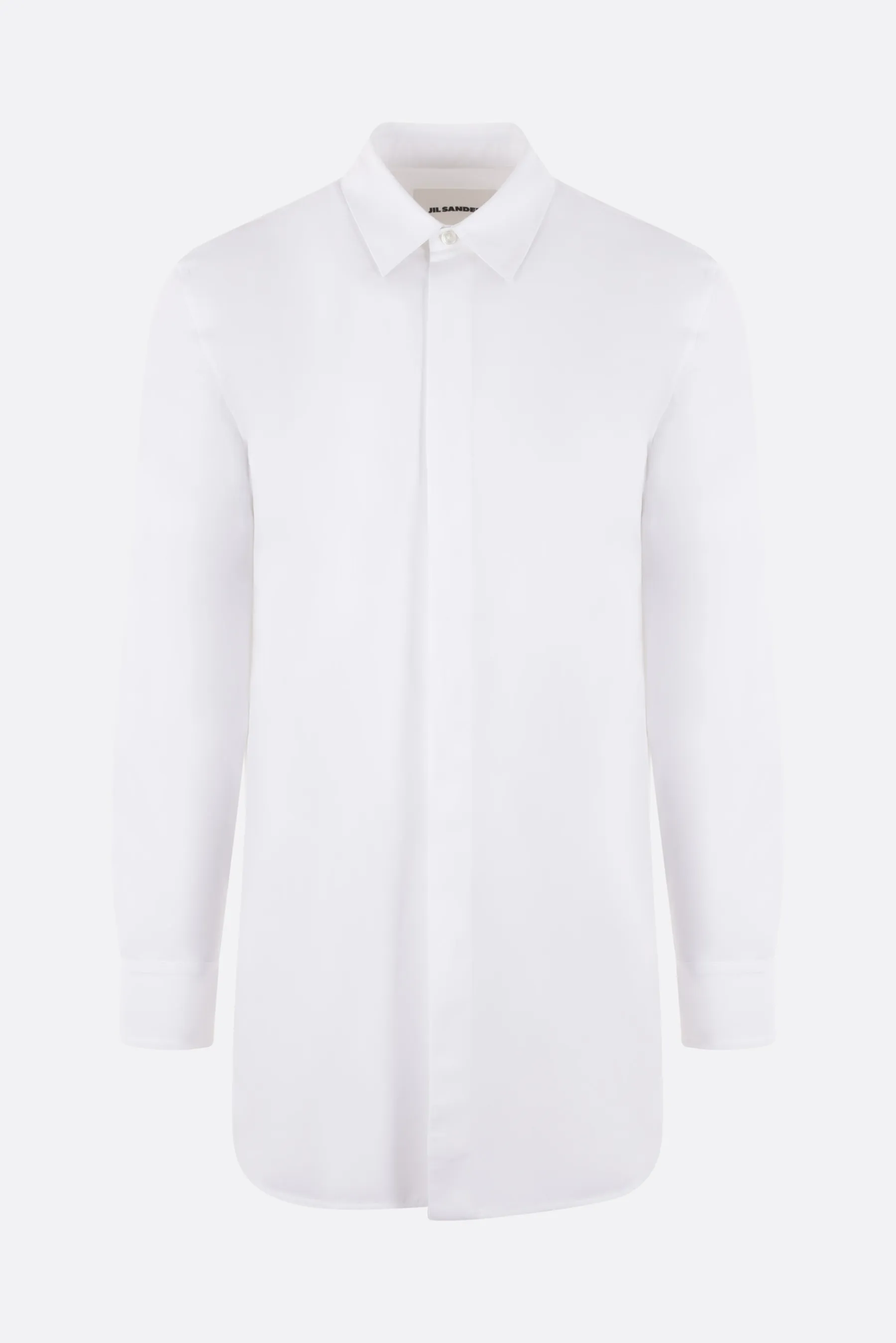 JIL SANDER camicia in popeline organico