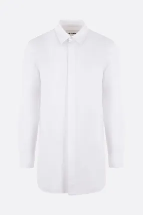 JIL SANDER camicia in popeline organico