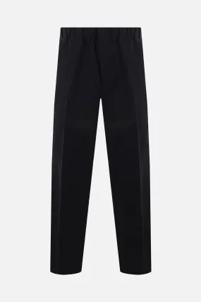 JIL SANDER pantalone cropped in gabardine