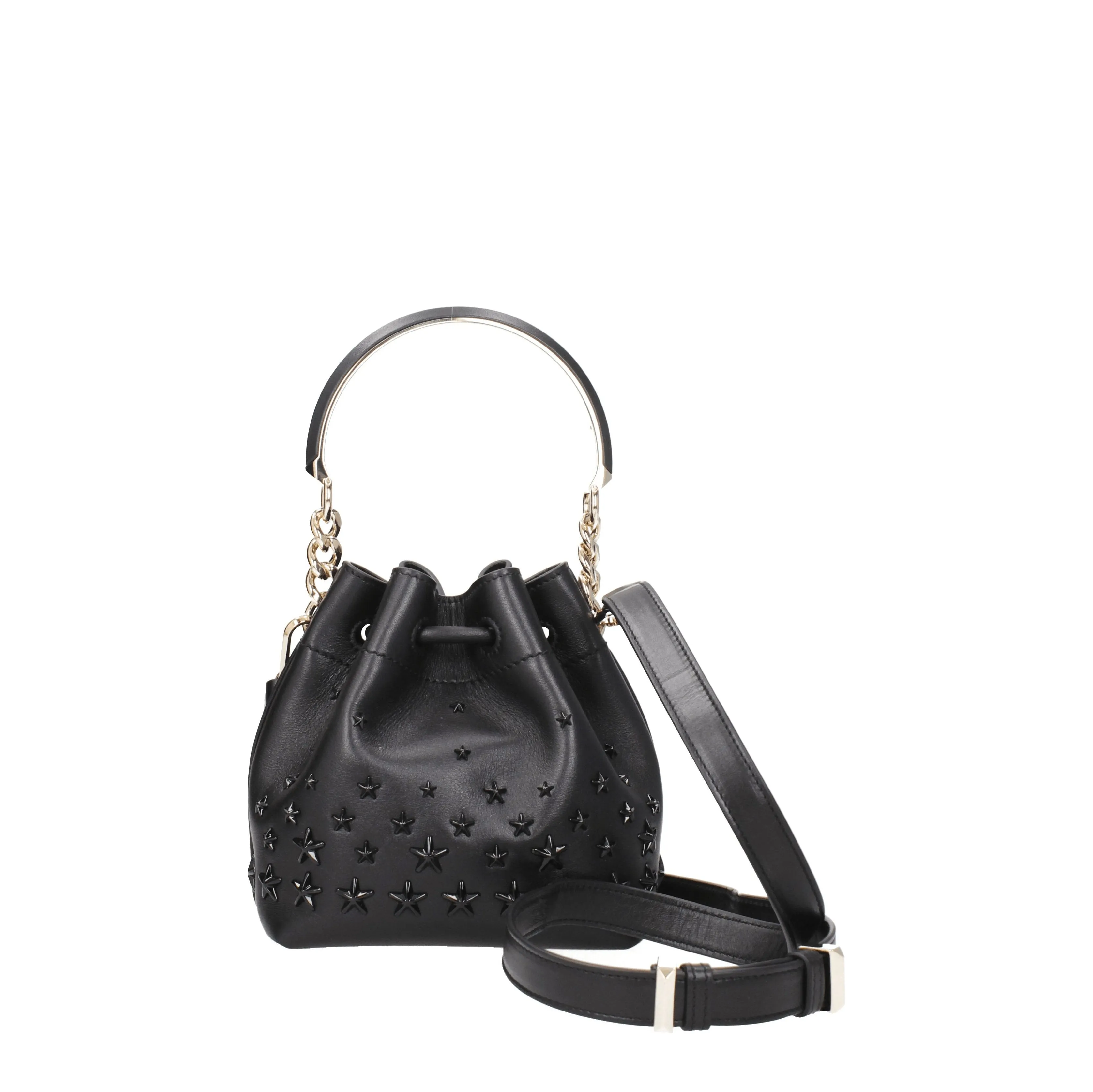 Jimmy Choo Borse a Mano Bon bon Donna Pelle Nero