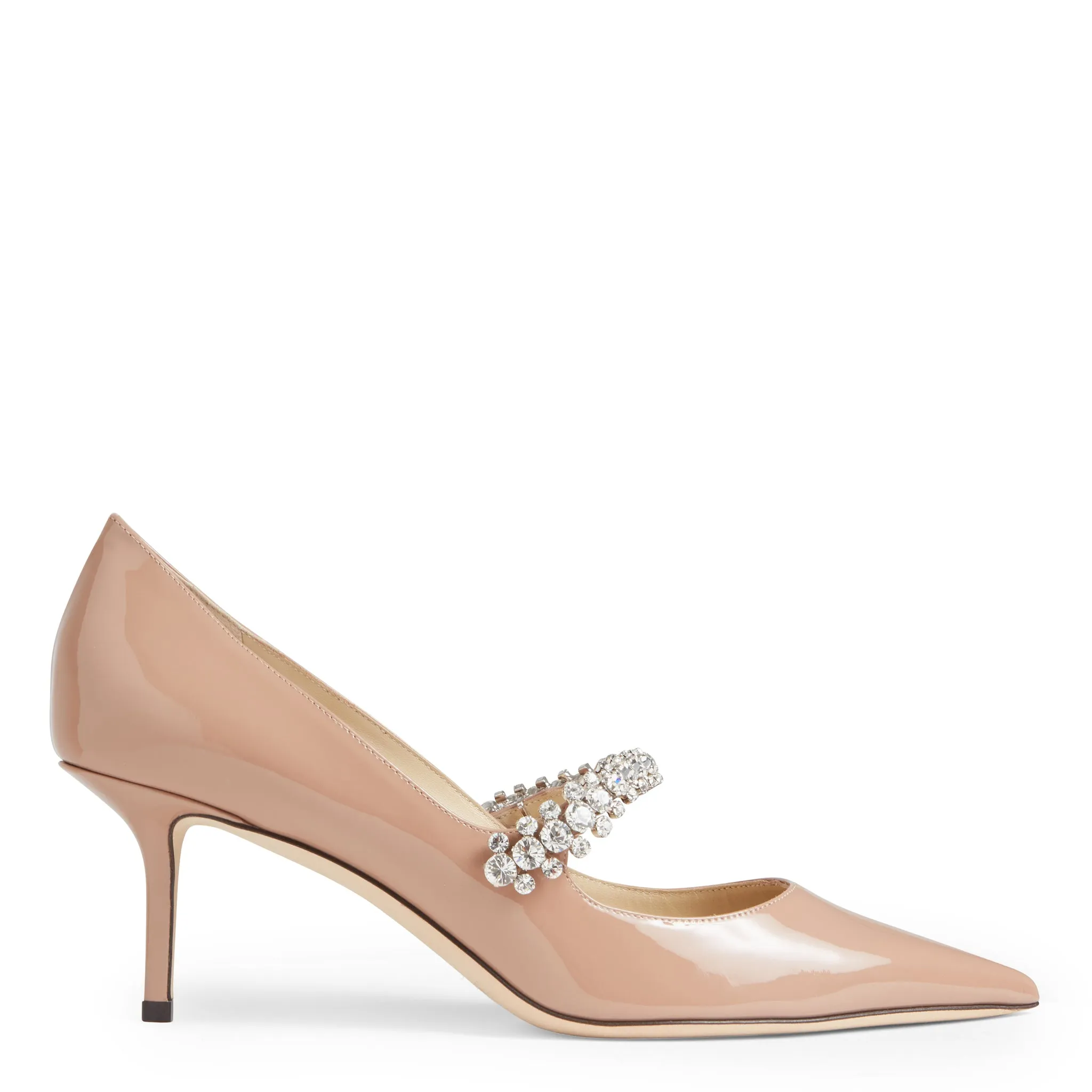 JIMMY CHOO  Dècolletè ''Bing Pump 65'' in vernice beige