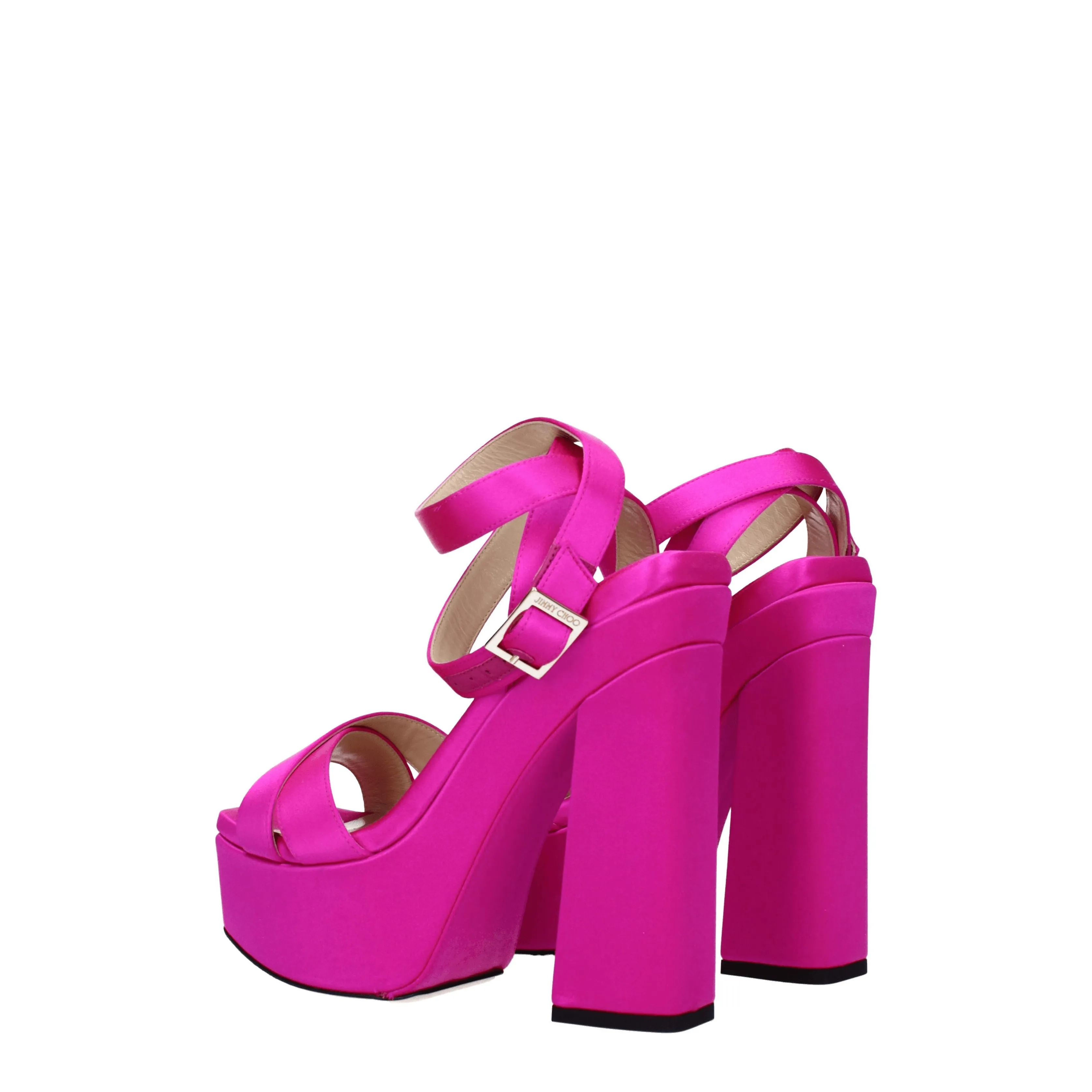 Jimmy Choo Sandali Gaia Donna Raso Fuxia