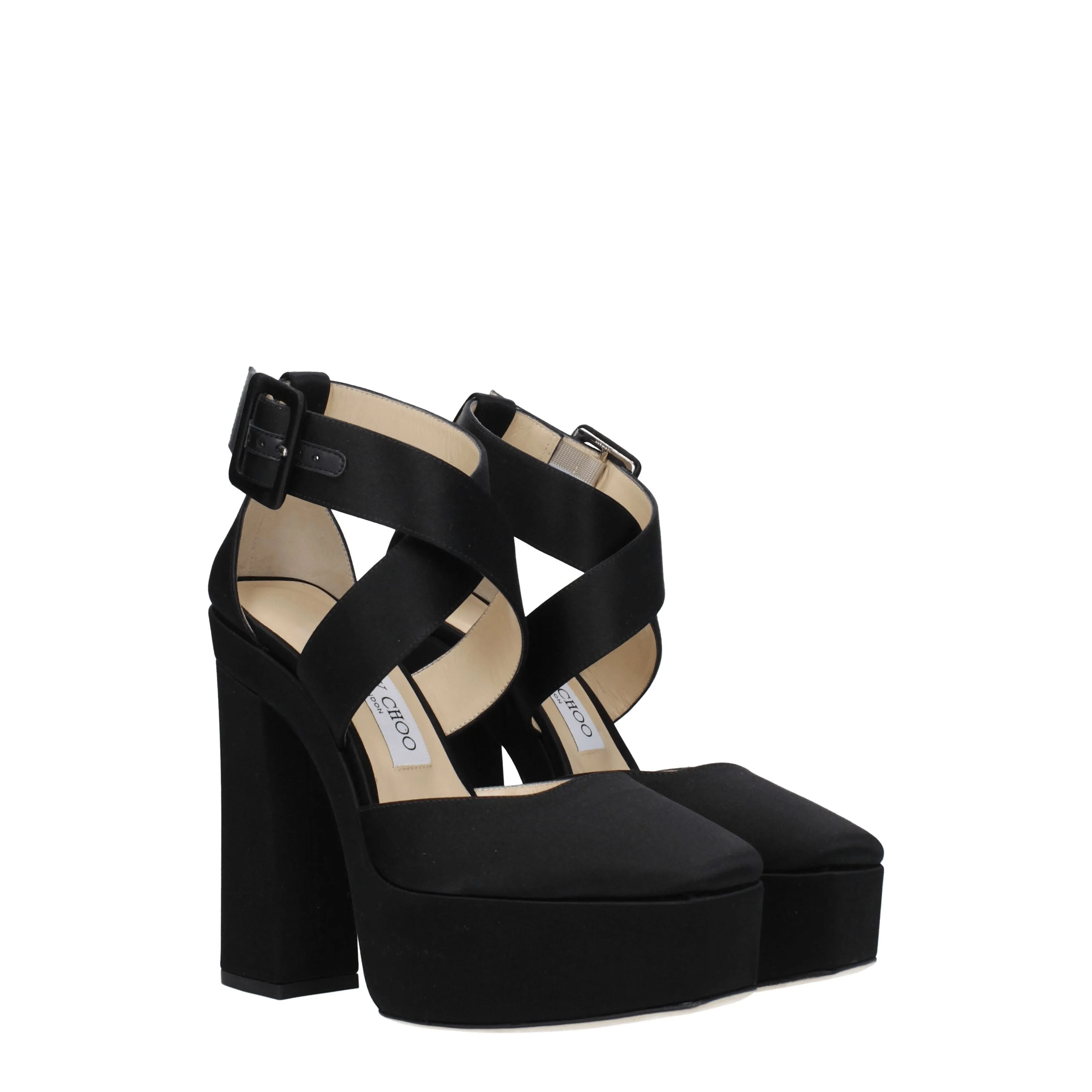 Jimmy Choo Sandali Gian Donna Raso Nero