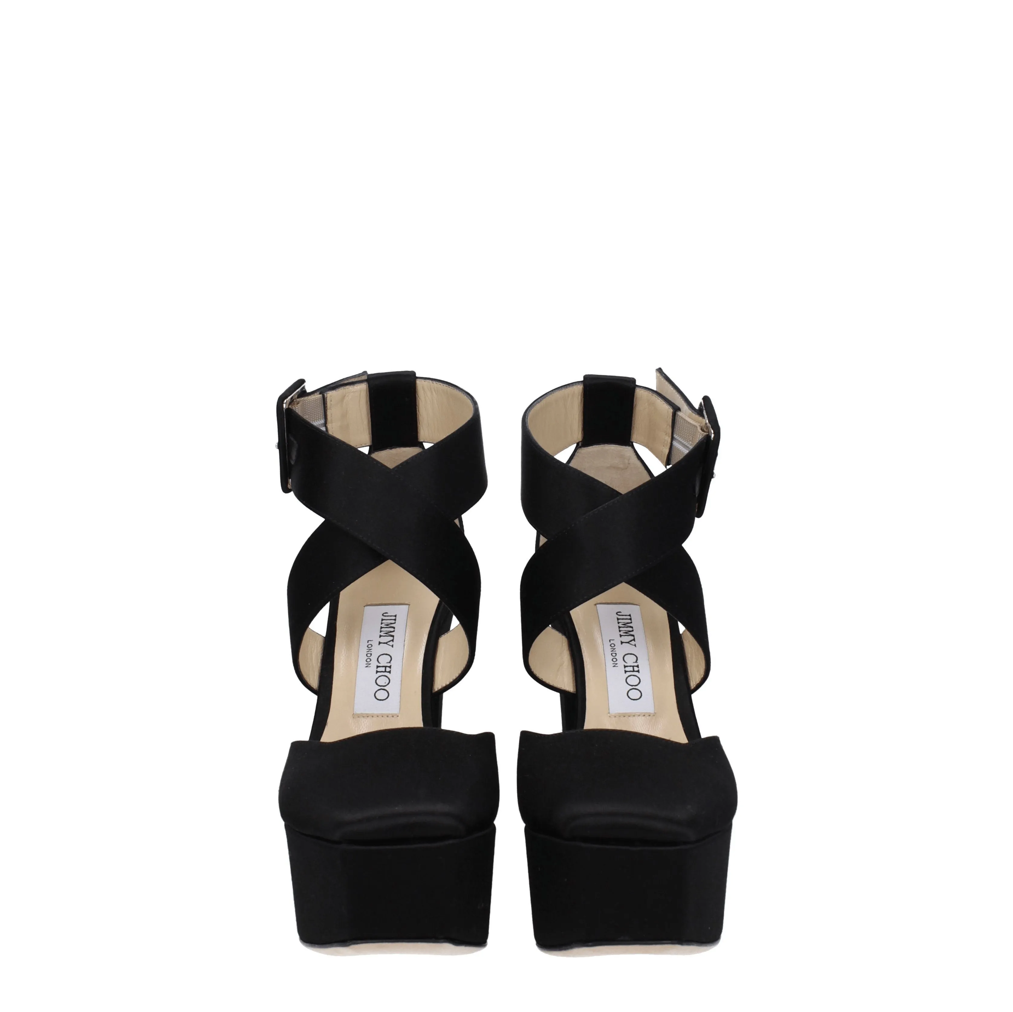 Jimmy Choo Sandali Gian Donna Raso Nero