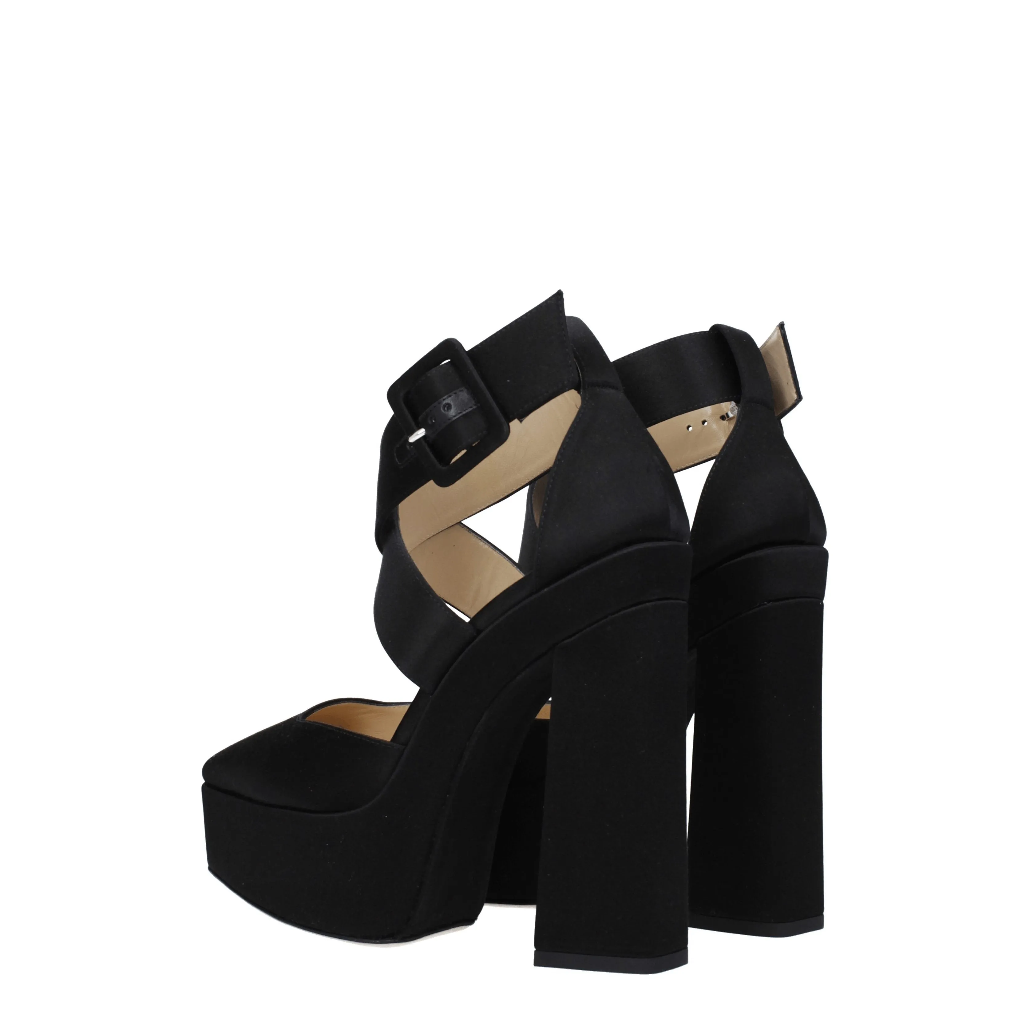 Jimmy Choo Sandali Gian Donna Raso Nero