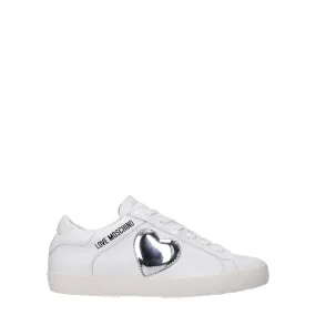 Love Moschino Sneakers Donna Pelle Bianco