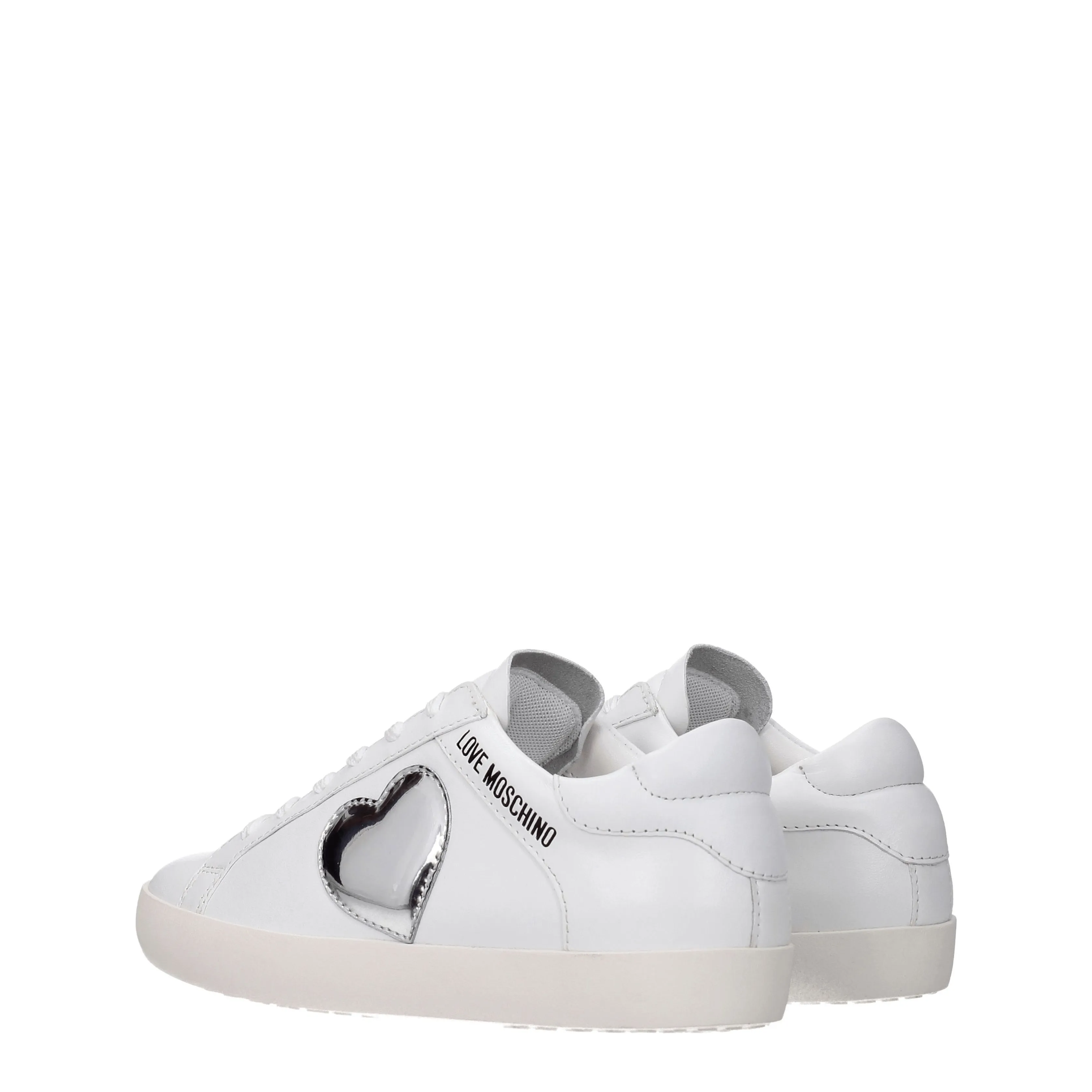 Love Moschino Sneakers Donna Pelle Bianco