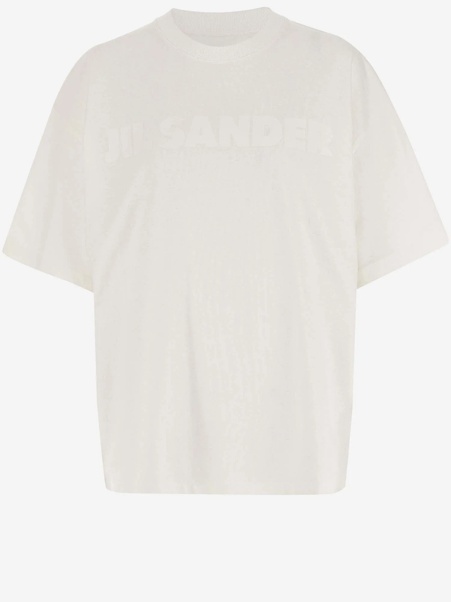 Maglietta di cotone Jil Sander con logo