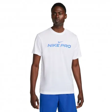 Nike Maglietta Palestra Train Pro Bianco Uomo