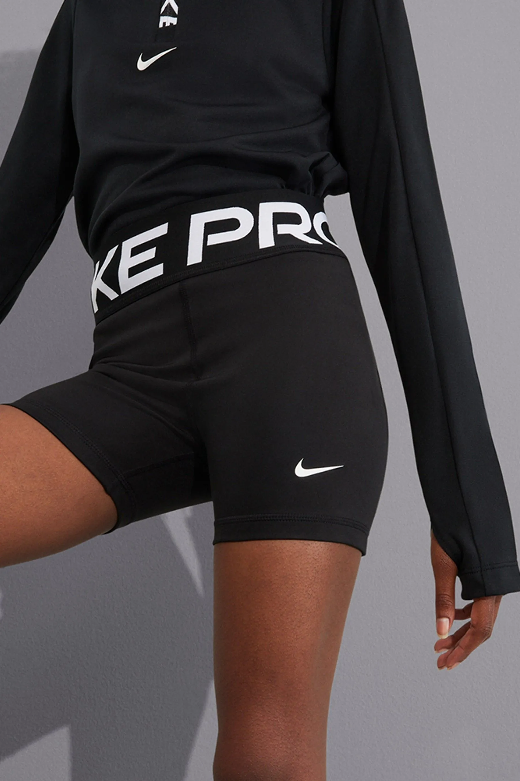 Nike Pro Dri-FIT 3 Inch Super High Waist Shorts    