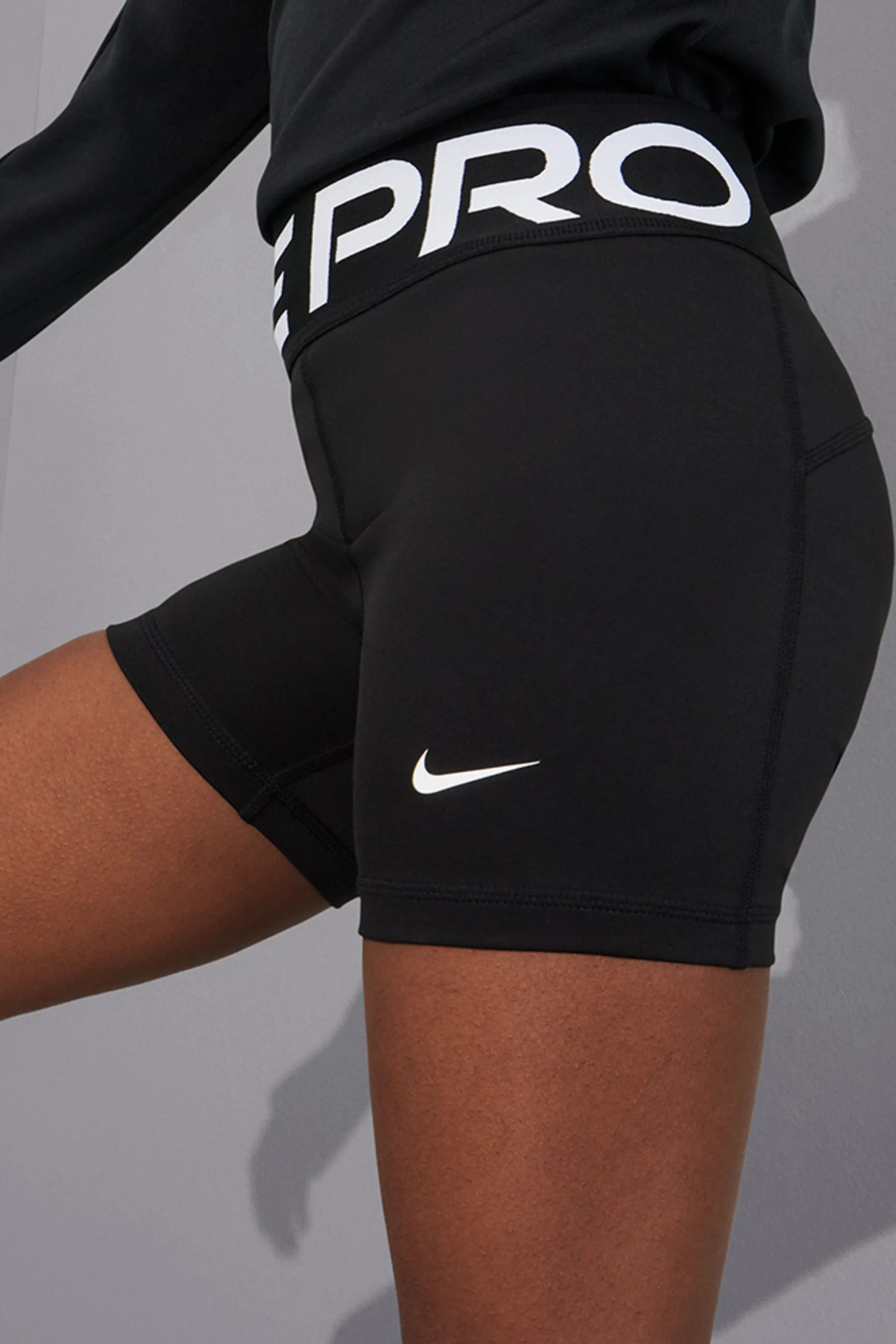 Nike Pro Dri-FIT 3 Inch Super High Waist Shorts    