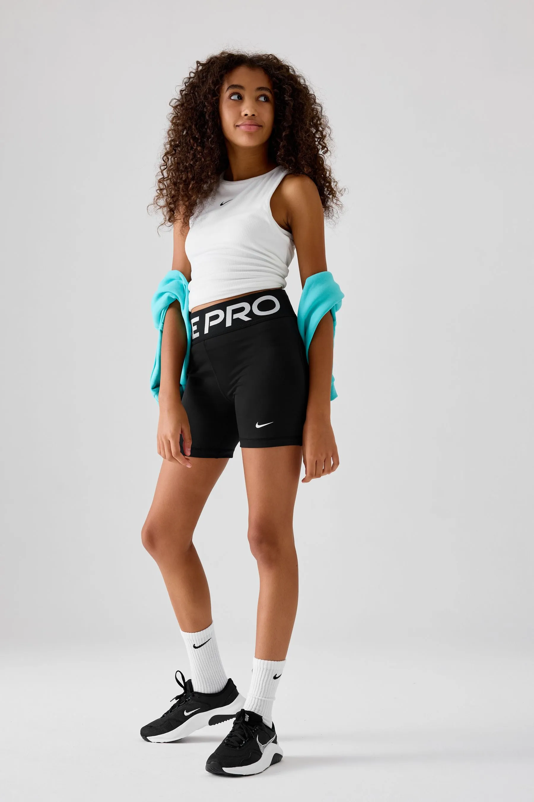 Nike Pro Dri-FIT 3 Inch Super High Waist Shorts    