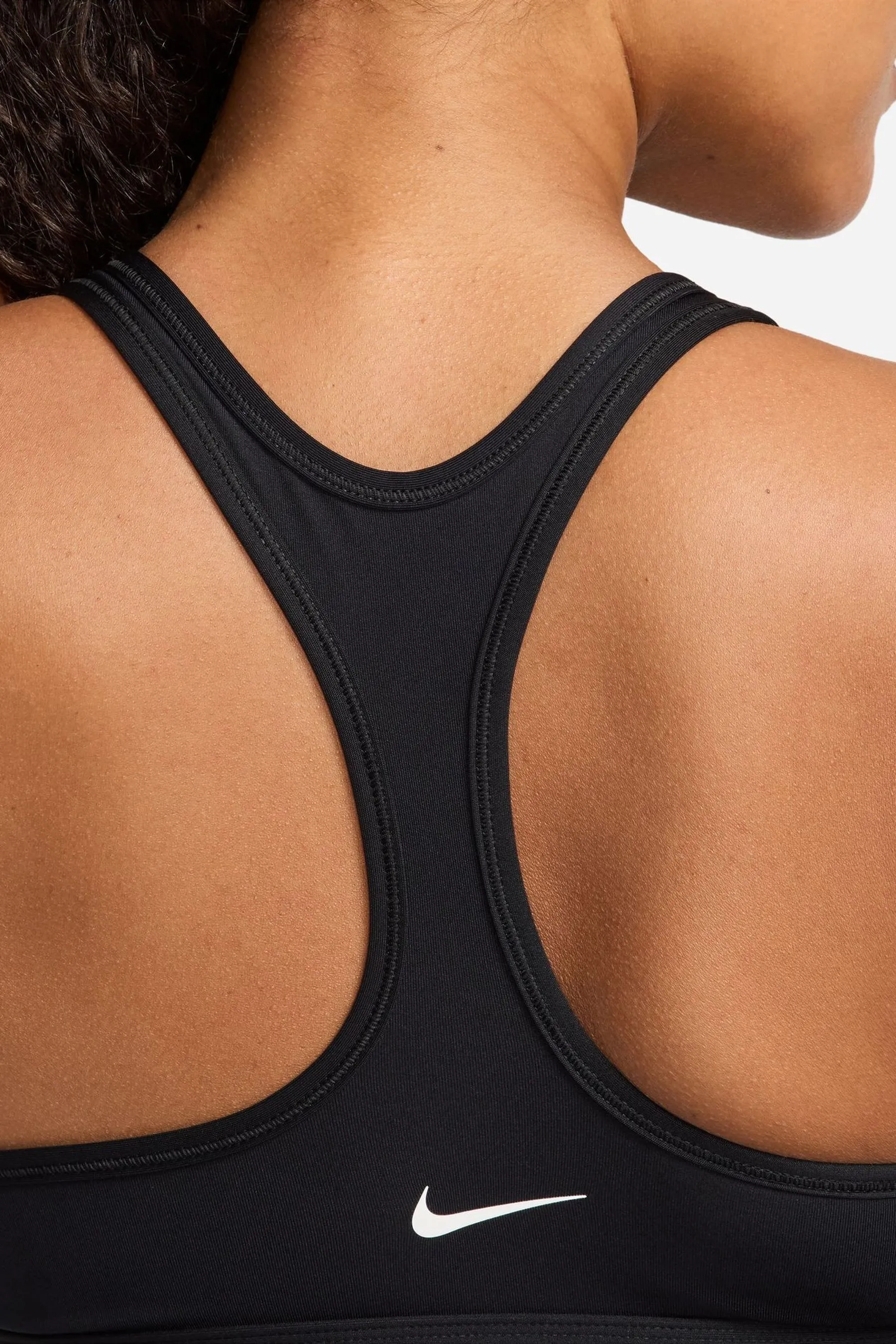 Nike Pro - Reggiseno sportivo sostegno leggero con logo e grafica senza imbottitura