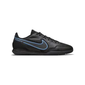 NIKE REACT TIEMPO LEGEND 9 PRO IC SCARPA CALCIO A 5 INDOOR - BLACK PACK - NERO/AZZURRO