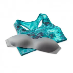 Nike Reggiseno Sportivo Pro Aop Azzurro Donna