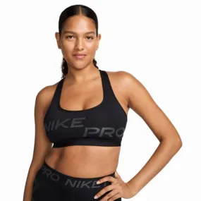 Nike Reggiseno Sportivo Pro Swoosh Nero Donna