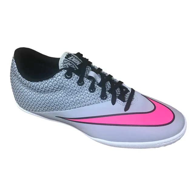 Nike scarpa da calcetto indoor da uomo Mercurialx Pro IC 725244 060 grigio rosa