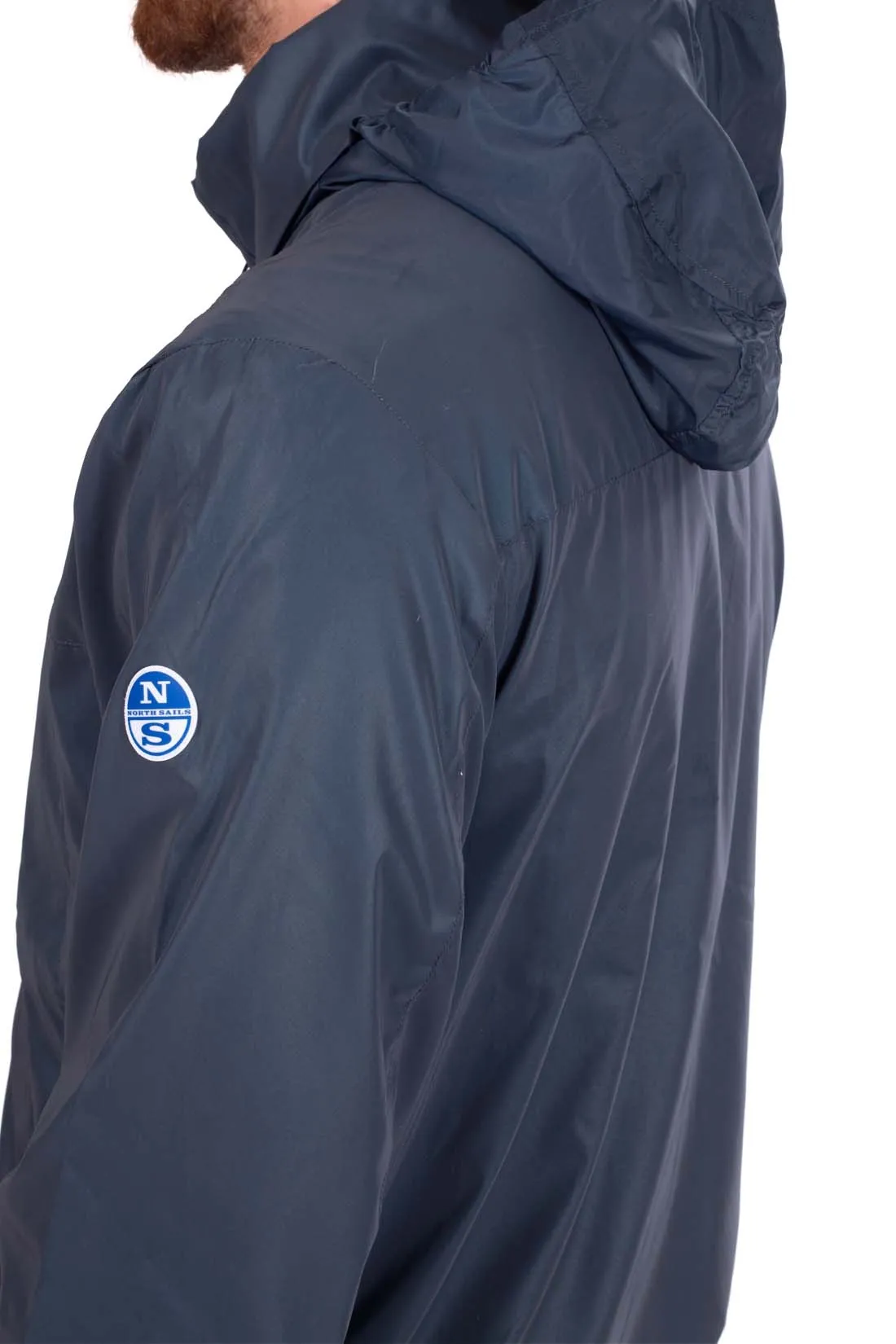 NORTH SAILS Bomber uomo iridescente con logo