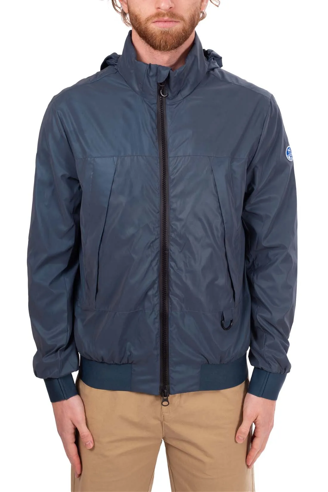 NORTH SAILS Bomber uomo iridescente con logo