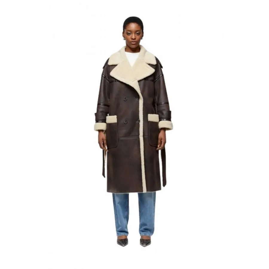 Oof Cappotto Lungo Reversibile 9263 In Eco-montone