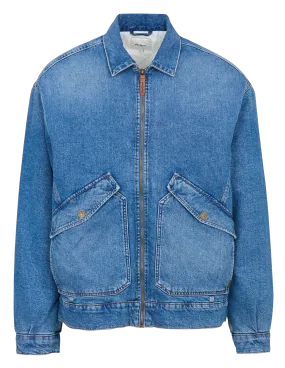  PEPE JEANS   Giacca in denim di cotone spesso | Blu