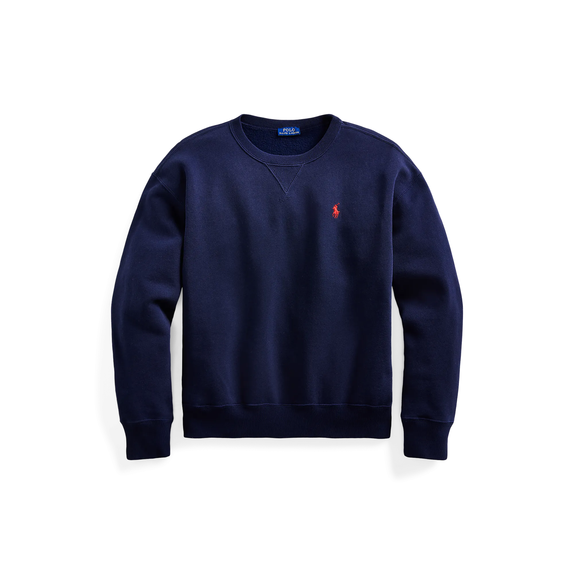  POLO RALPH LAUREN   Felpa ampia in misto cotone | Blu