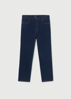 ROSA THEA  Pantaloni in denim di cotone stretch donna curvy