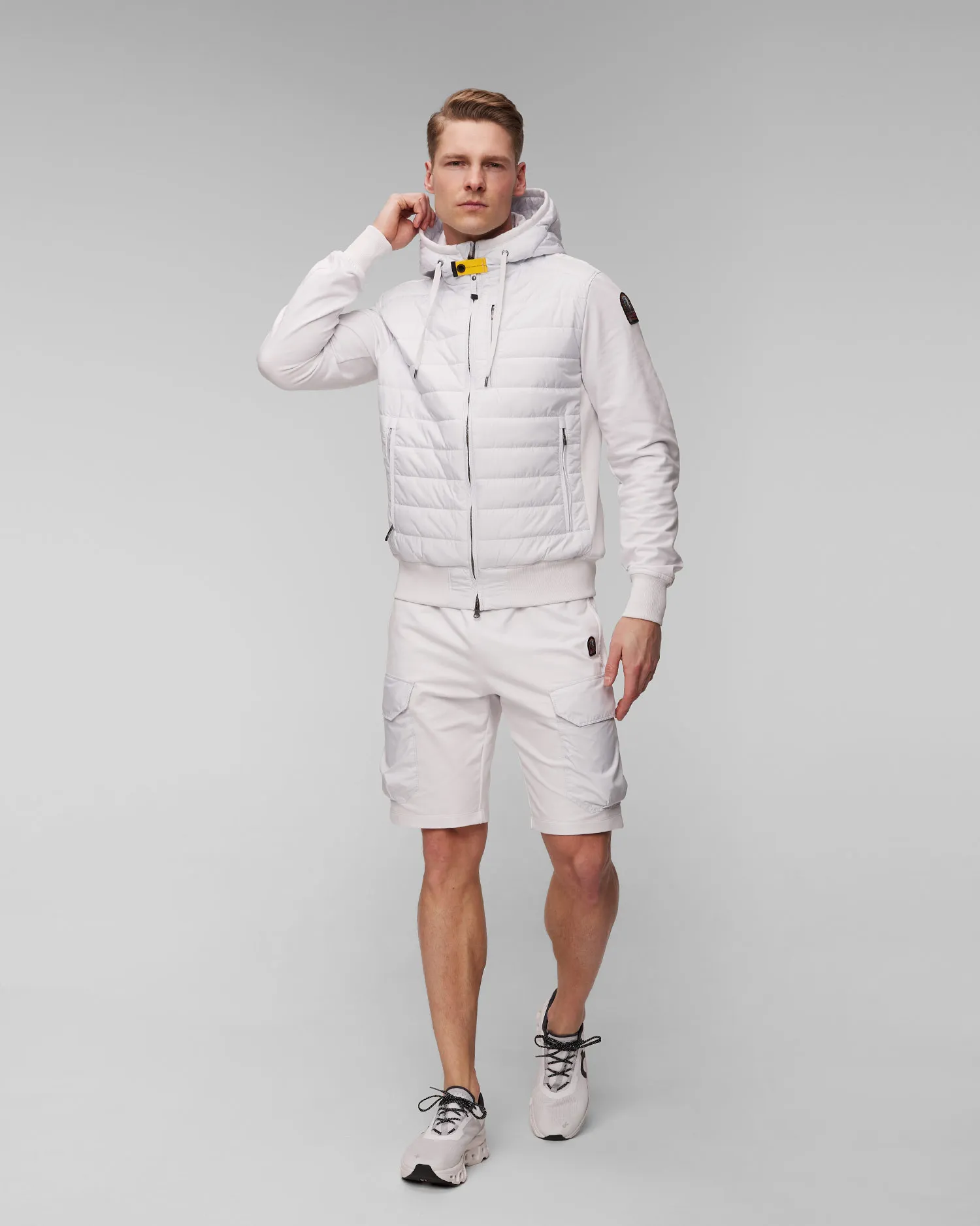 Shorts bianchi da uomo Parajumpers Boyce 24smpmpafp05-309