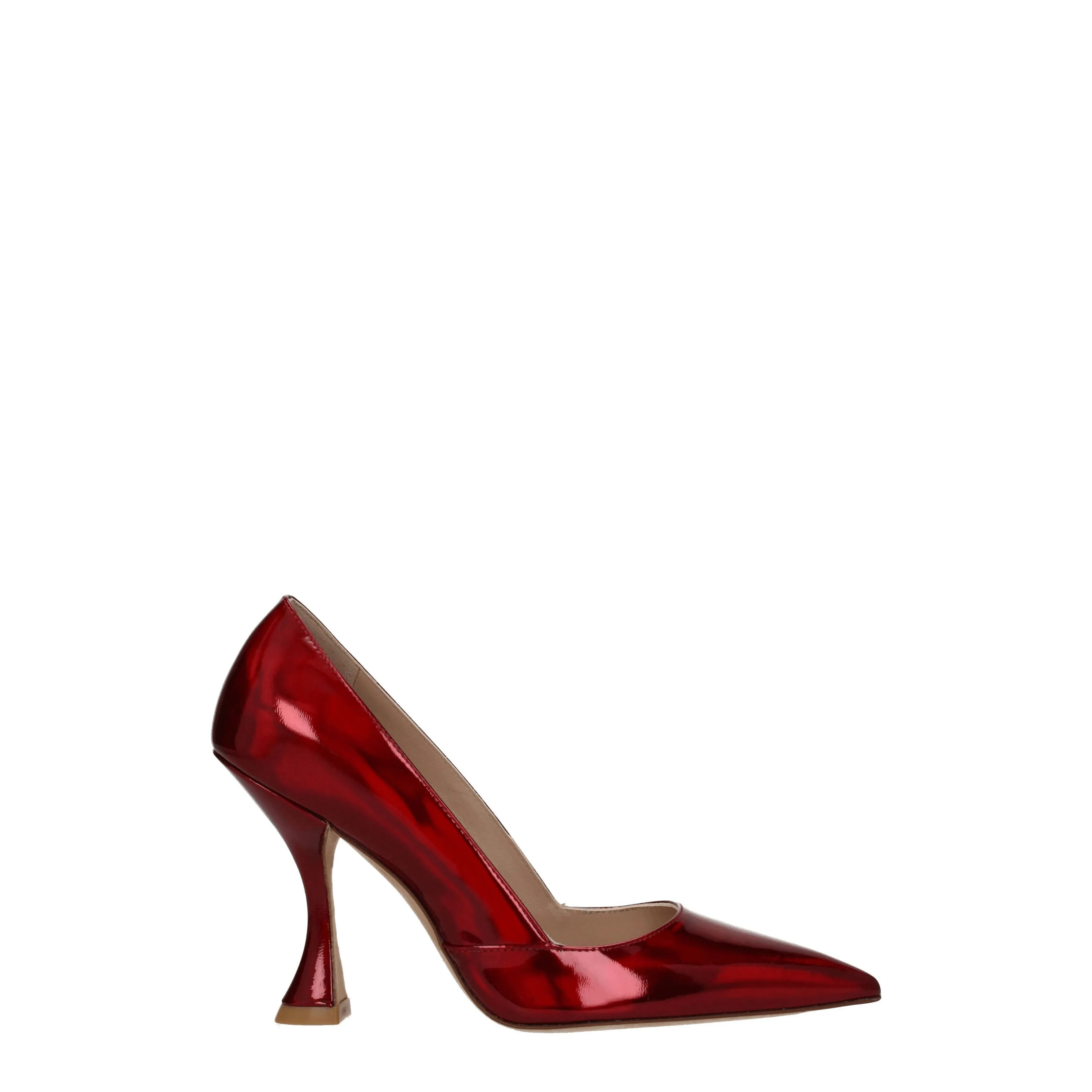 Stuart Weitzman Décolleté Xcurve Donna Vernice Rosso/Pietra Rossa