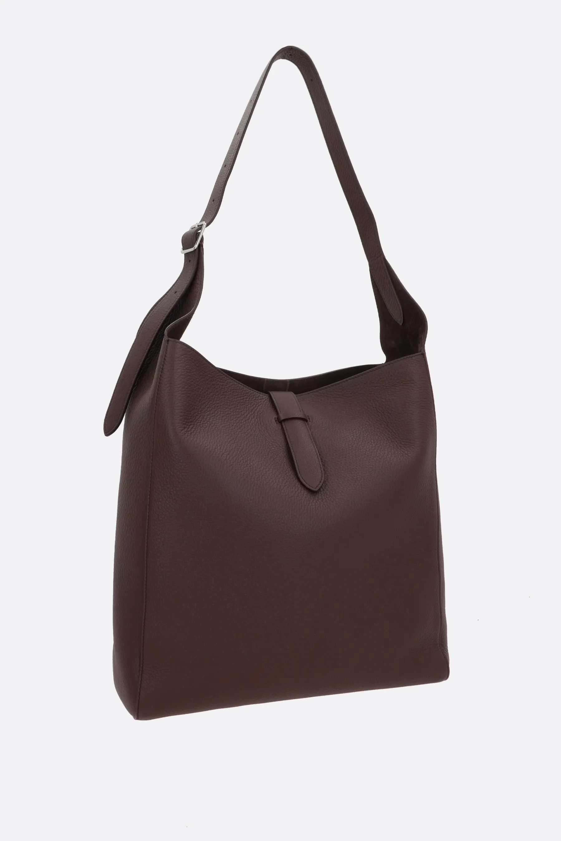  THE ROW borsa hobo Blake in pelle martellata 