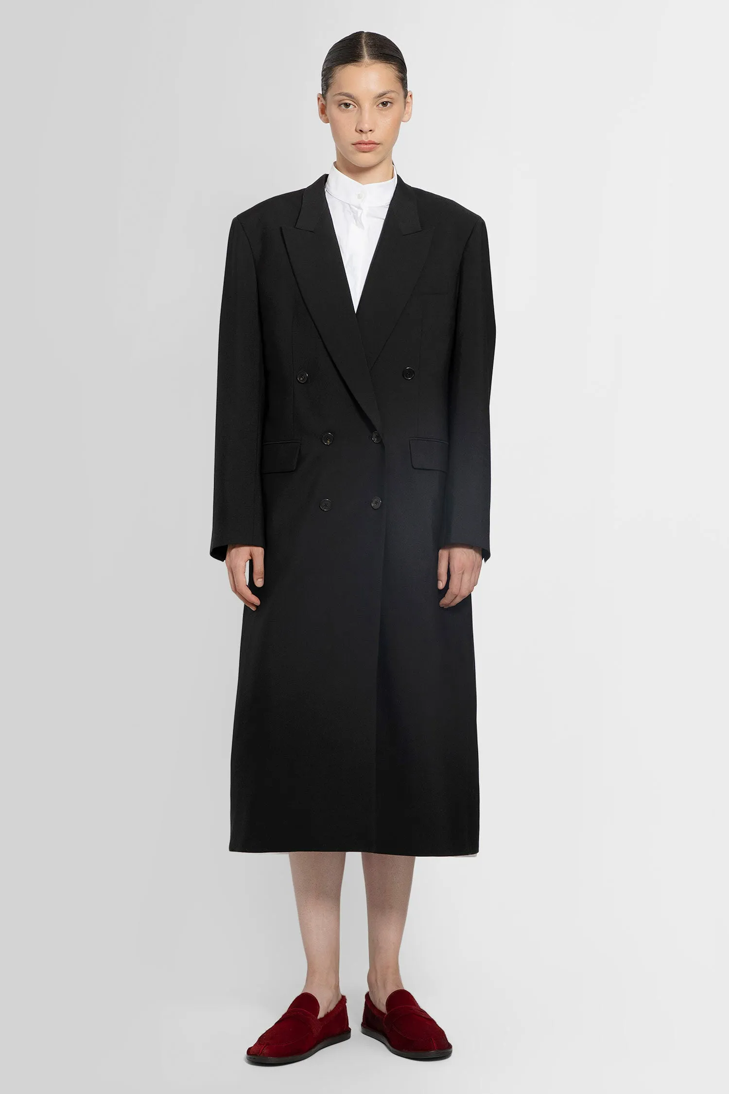 the row  double-breasted dennet coat 