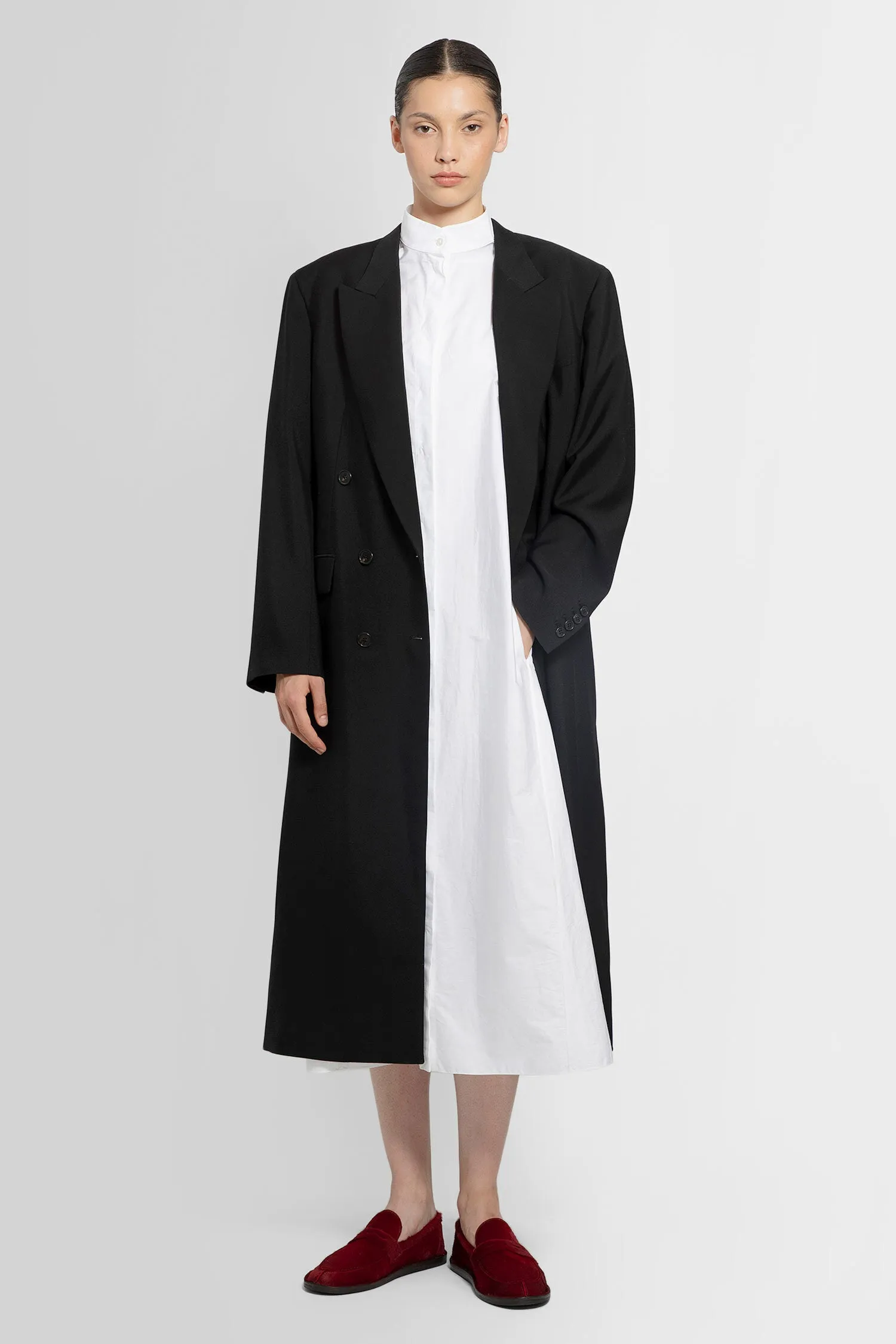 the row  double-breasted dennet coat 