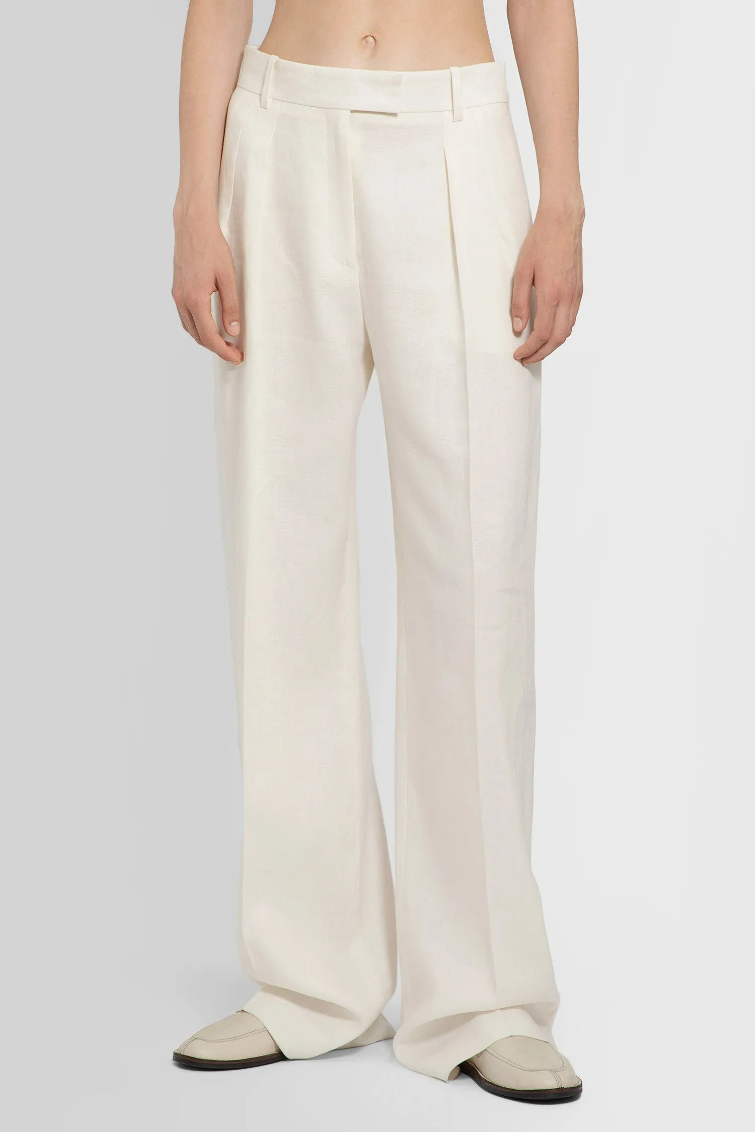 the row  linen antone pants 