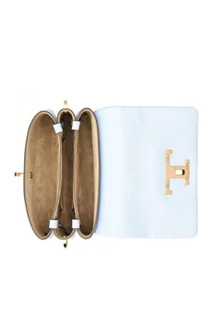 TOD'S Accessori,Borse Borsa Flap T Timeless in Pelle Azzurra, Micro 